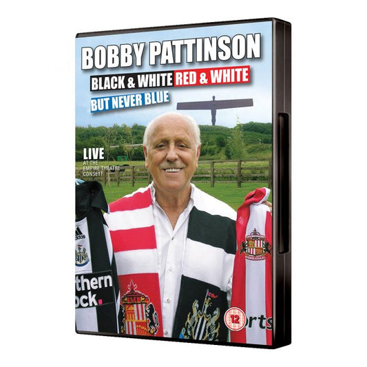 BOBBY PATTINSON - BLACK AND WHITE AND RED AND WHITE BUT NEVER BLUE